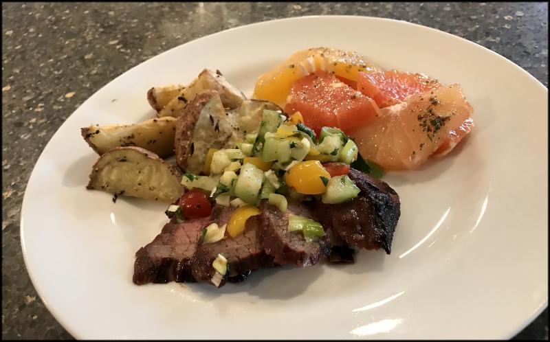 The tri tip beef cut is sometimes called “poor man’s brisket,” but it offers rich, meaty flavor with a much shorter cooking time. JACK CLEMONS PHOTO